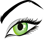 green eyes illustration