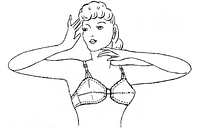 woman with bra