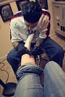 making tattoo 